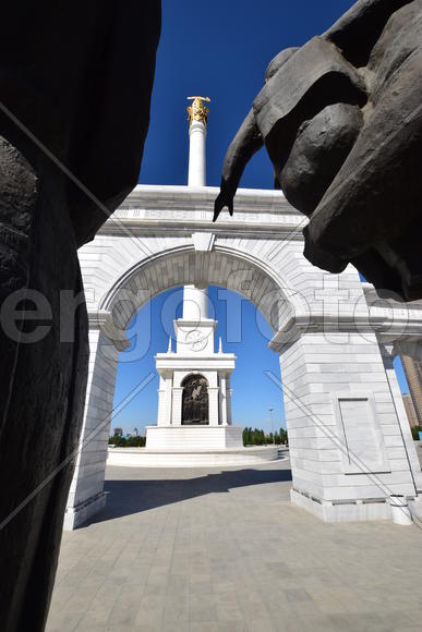 Астана - Площадь независимости. Казахстан