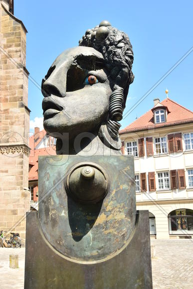 Германия - город Ансбах под Нюрнбергом. 