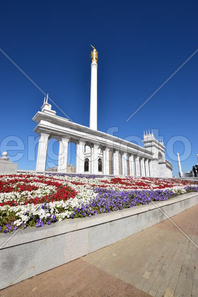 Астана - Площадь независимости. Казахстан