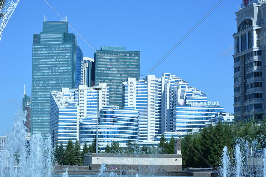 Астана. Высотные здания. Казахстан