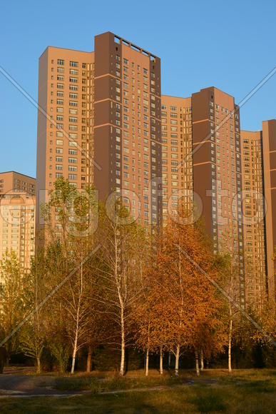 Астана - многоэтажные жилые дома