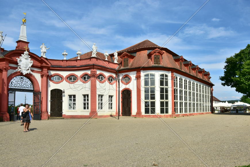 Дворец ЗЕЕХОФ под Бамбергом, Германия.