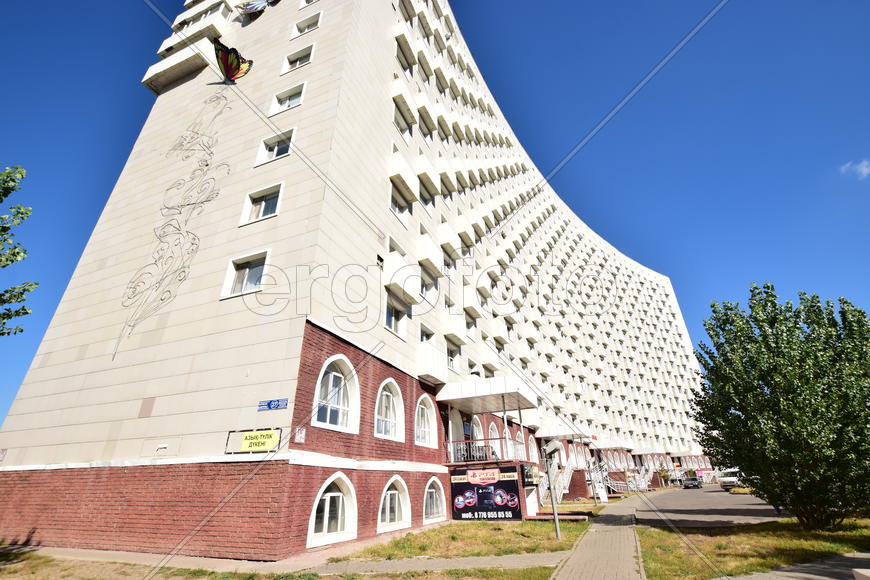 Астана - многоэтажные жилые дома. Архитектура Казахстана 