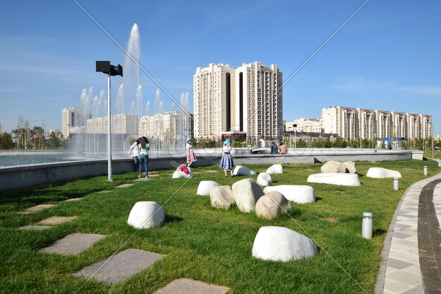 Астана - городская архитектура. Казахстан 