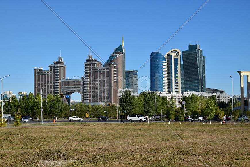 Астана - высотные здания 