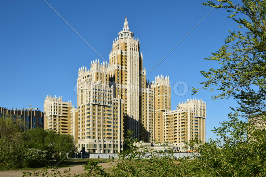 Астана - городская архитектура. Казахстан 