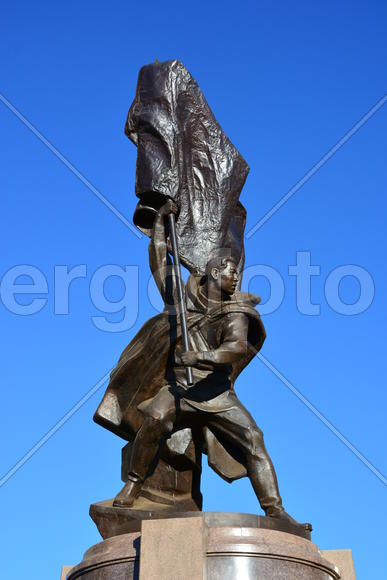 Астана - уличная скульптура. Достопримечательности Казахстана. 