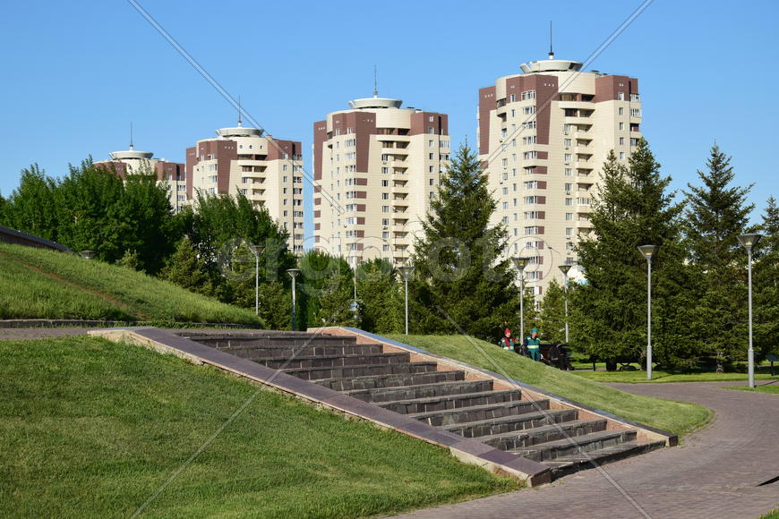 Астана - городская архитектура. Казахстан 