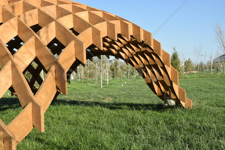 Астана - уличная скульптура. Достопримечательности Казахстана. 