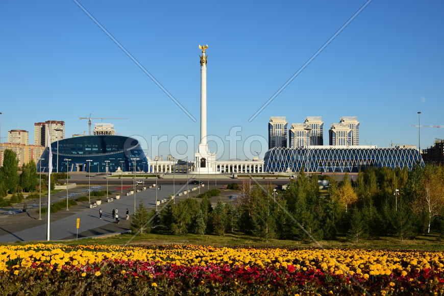 Астана - Площадь независимости