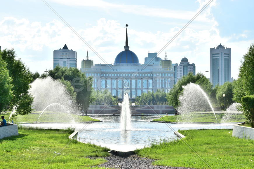 Астана - городская архитектура. Казахстан 