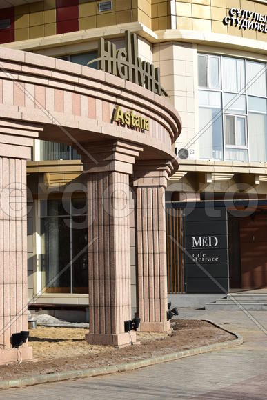 Астана. Городская архитектура.