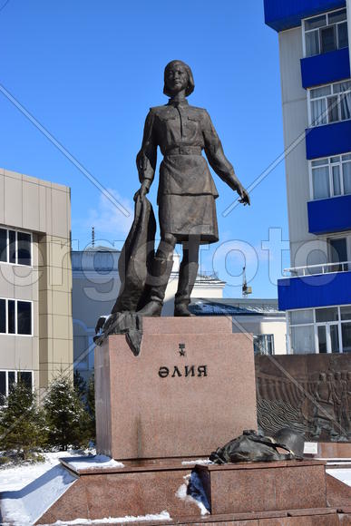 Уличная скульптура Астаны