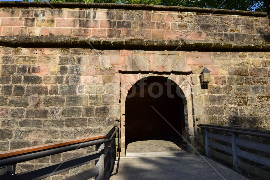 Германия - город Нюрнберг. Памятник архитектуры 