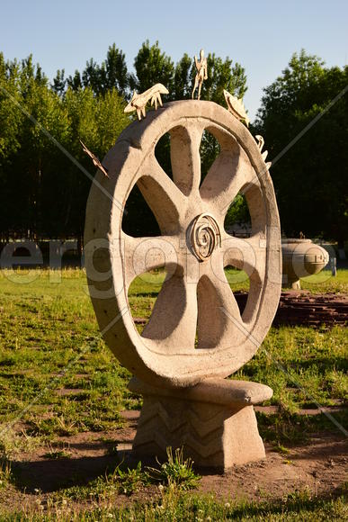 Уличная скульптура Астаны