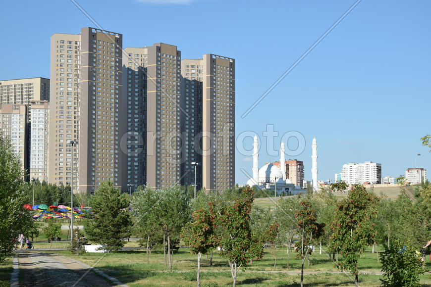 Астана - городская архитектура. Казахстан 