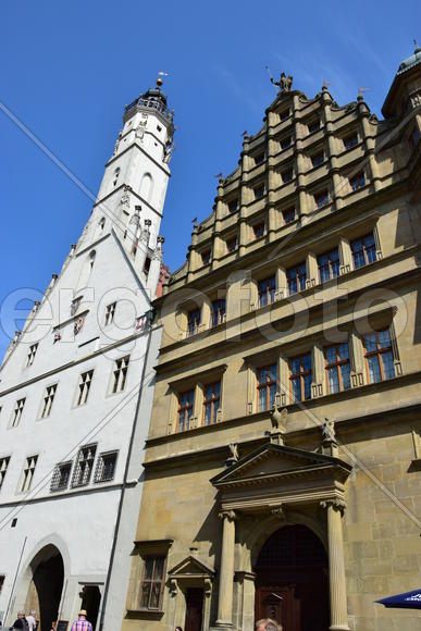 Германия - исторический город Ротенбург в Баварии