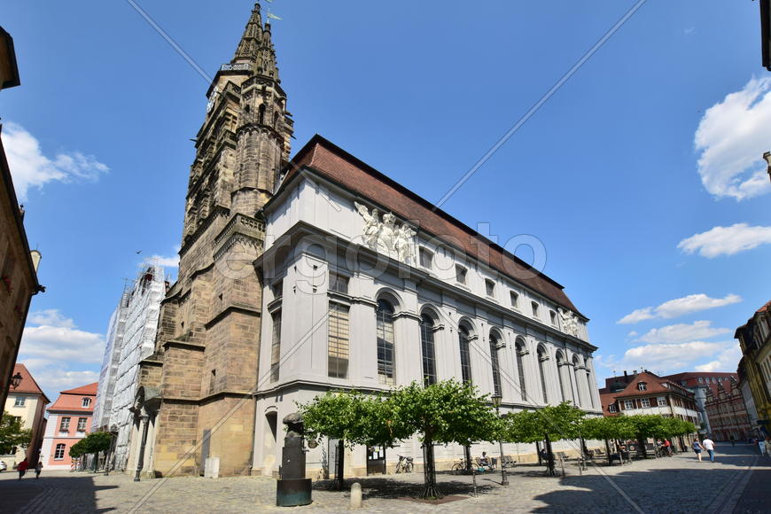 Германия - город Ансбах под Нюрнбергом