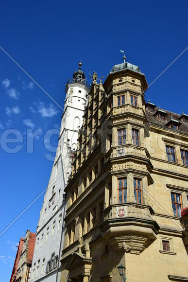 Германия - исторический город Ротенбург в Баварии