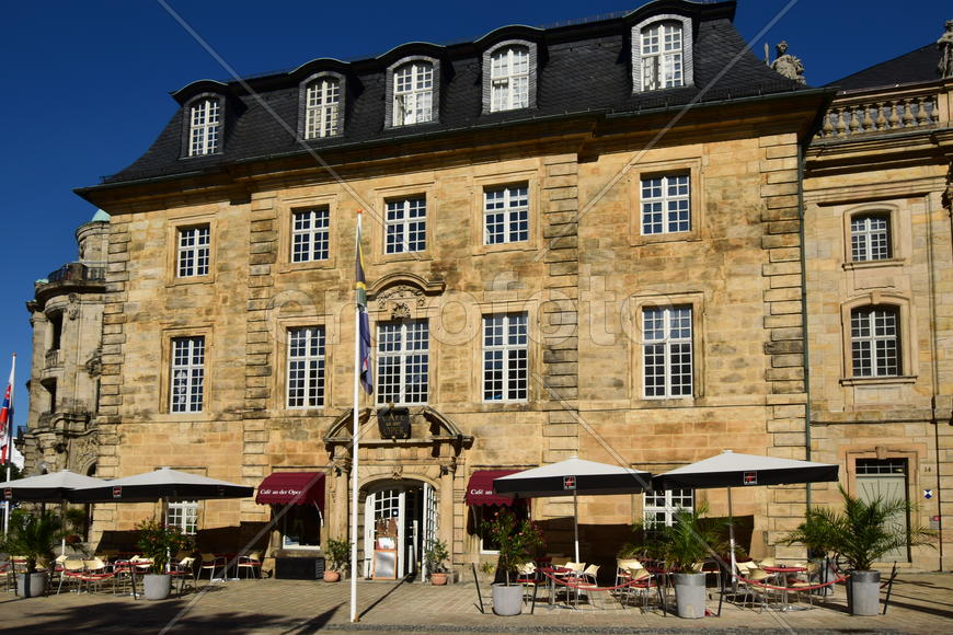 Германия - город Байройт, средневековый замок 