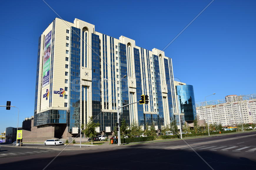 Астана - многоэтажные жилые дома. Архитектура Казахстана 