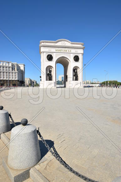 Астана - триумфальная арка. Казахстан