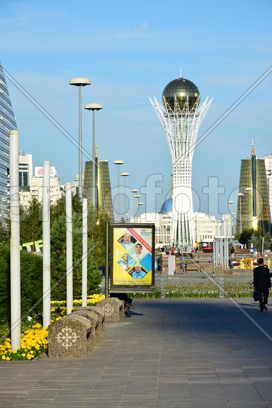 Астана - Башня "Байтерек". Казахстан 