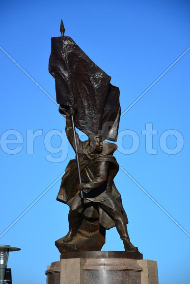 Астана - уличная скульптура. Достопримечательности Казахстана. 