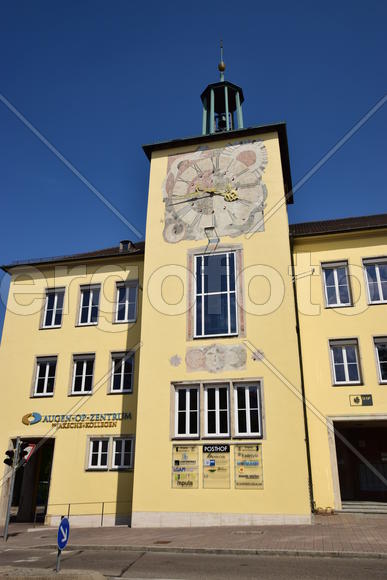 Германия - город Ансбах под Нюрнбергом. Памятник архитектуры 