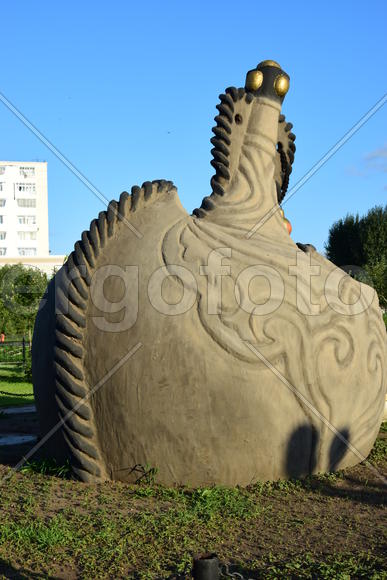 Астана - уличная скульптура. Казахстан 