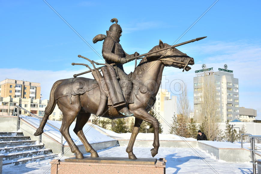 Уличная скульптура Астаны