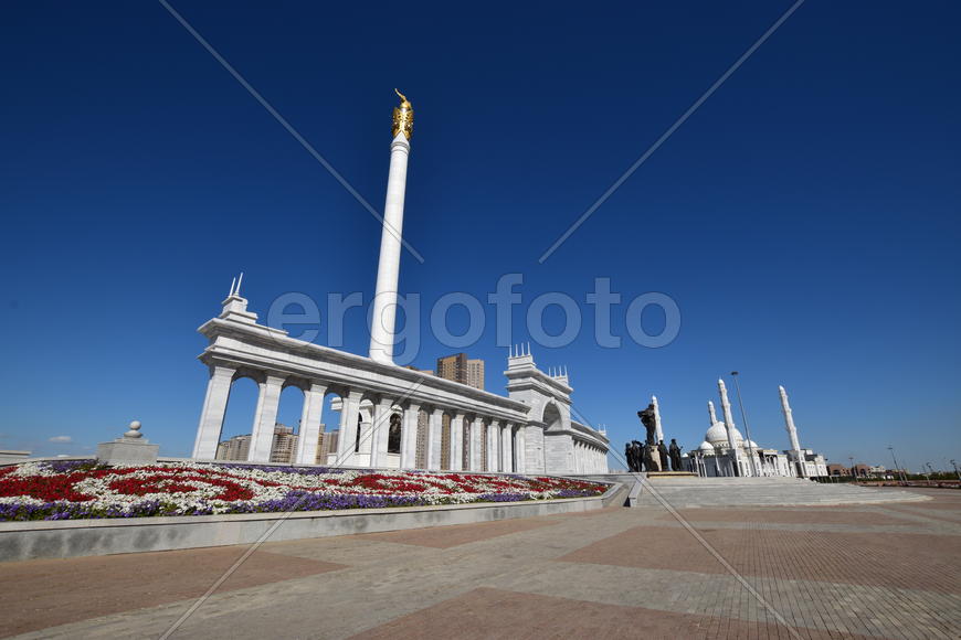 Астана - Площадь независимости. Казахстан