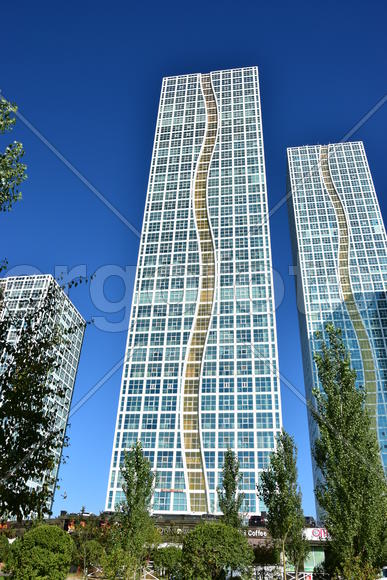 Астана - многоэтажные жилые дома. Архитектура Казахстана 