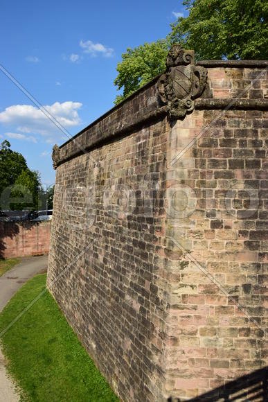 Германия - город Нюрнберг. Памятник архитектуры 