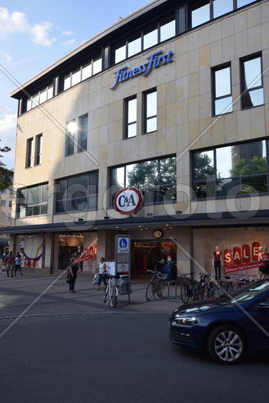 Германия - город Нюрнберг. Современная архитектура 