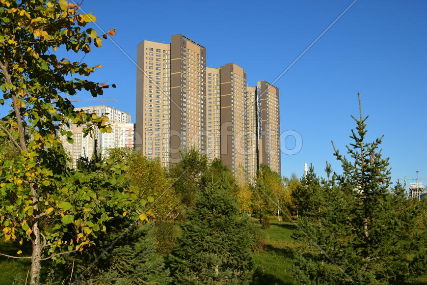 Астана - высотные здания 