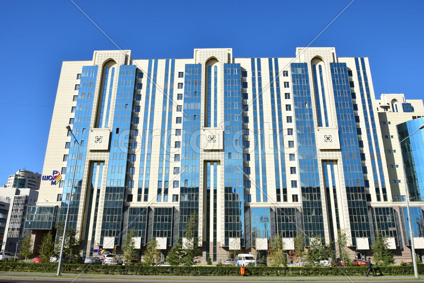 Астана - многоэтажные жилые дома. Архитектура Казахстана 