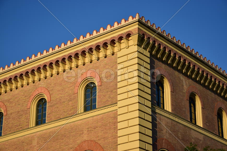 Германия. Мюнхен. Фасад старинного здания 