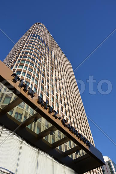 Астана - городская архитектура. Современные многоэтажные здания. Казахстан 