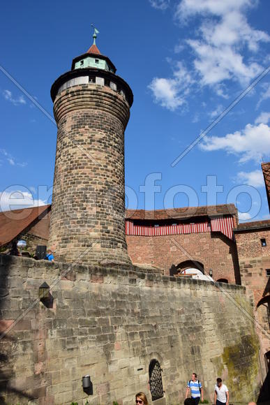 Германия - город Нюрнберг. Памятник архитектуры 