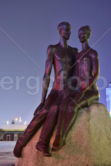 Уличная скульптура Астаны