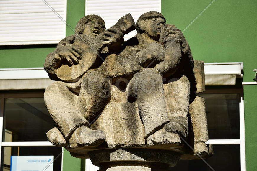 Германия - город Бамберг. Скульптуры 