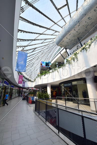 Интерьер торгового центра "ХАН-ШАТЫР" в Астане