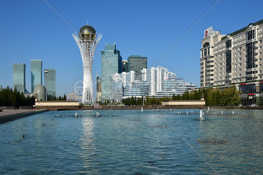 Башня "БАЙТЕРЕК" в Астане