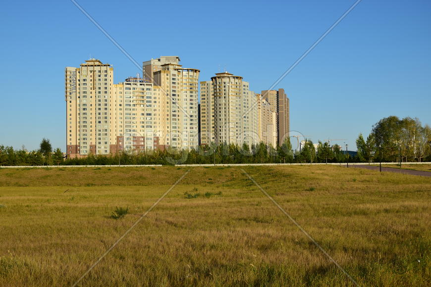 Астана. Городская архитектура. Современные высотные здания 
