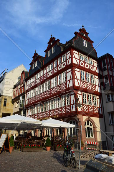 Германия, Франкфурт-на-Майне. Старинное здание 