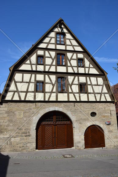 Германия - исторический город Ротенбург в Баварии