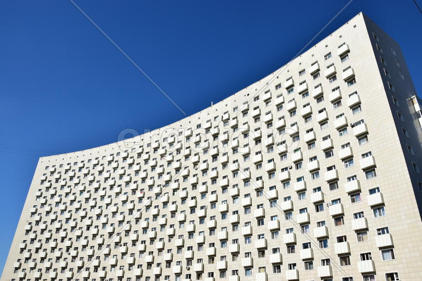 Астана - многоэтажные жилые дома. Архитектура Казахстана 