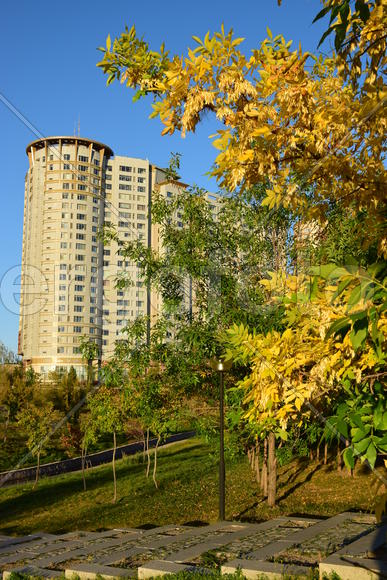 Астана. Городская архитектура. Современные высотные здания 