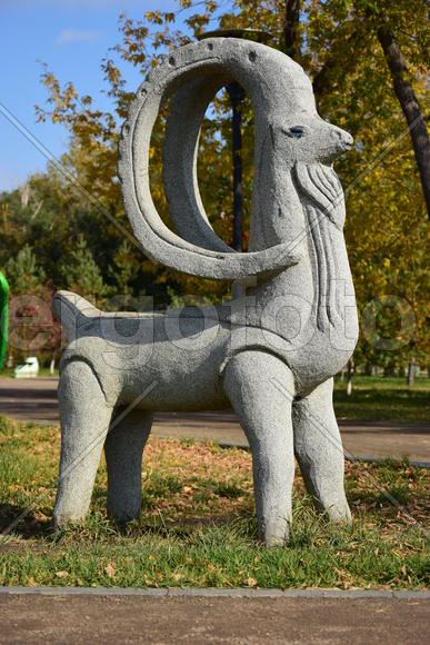 Уличная скульптура Астаны